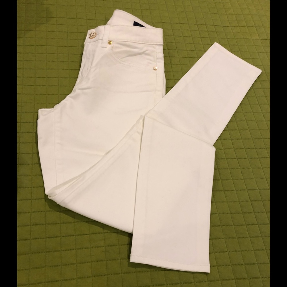 C. Wonder white jeans
